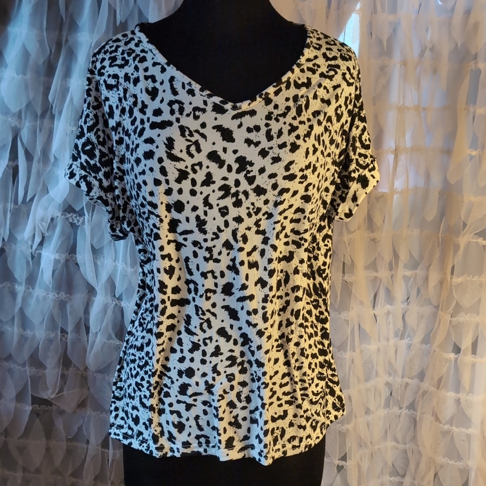Leopard Print Women's Top